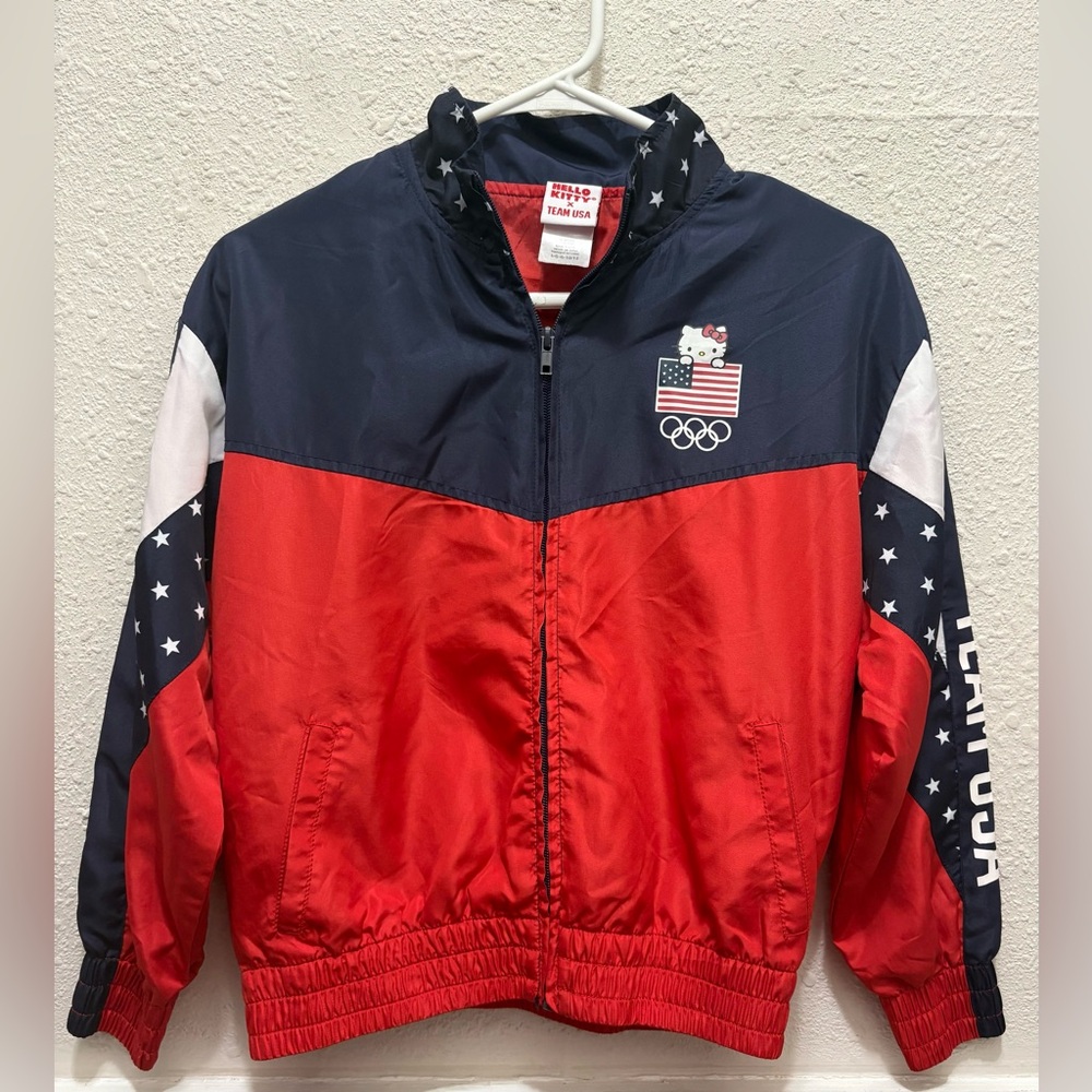 Hello Kitty Red and Navy Kids Jacket